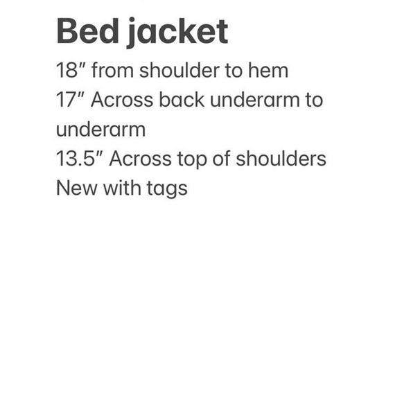 Vintage Girls 6X Short Quilted Bed Jacket Robe White Gold Made in USA‎ NEW - Picture 9 of 9